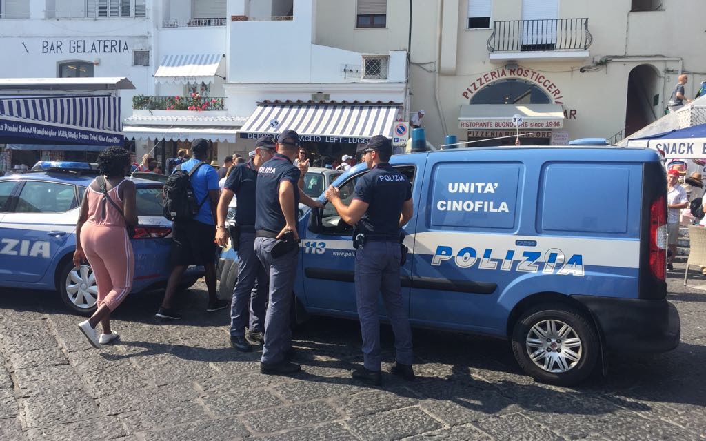 Operazione antidroga a Capri