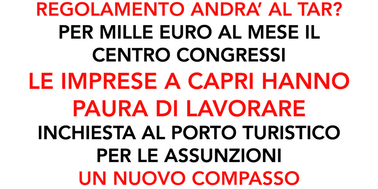 NUOVA CAPRI DOMENICA IN EDICOLA