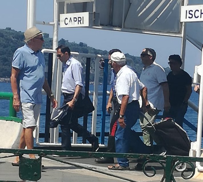 MASSIMO STROSCIO INTERDETTO A VENIRE A CAPRI