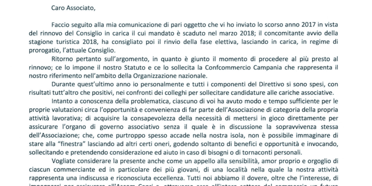 L’ASCOM CERCA SOCI CHE VOGLIANO METTERSI IN GIOCO