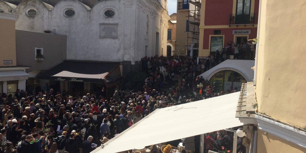 LA DOMENICA DELLE PALME A CAPRI