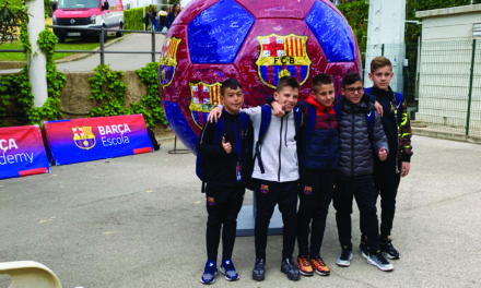 DENIS FARACE AL CAMPUS DEL FC BARCELLONA