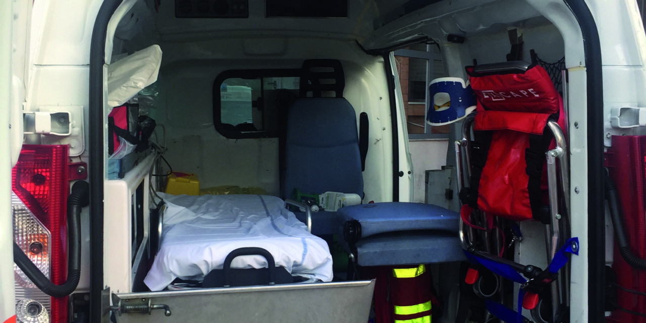 E’ ARRIVATA LA SECONDA AMBULANZA DEL 118 PER I TRASFERIMENTI