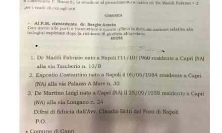 DOMANI IL PORTO TURISTICO “PASSATO” DAVANTI AL GIP PER LE ASSUNZIONI